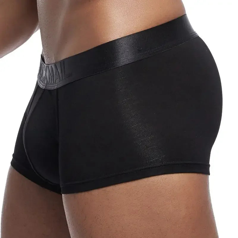 Mens Underwear Boxers Boxershorts Men Elastic Waist Male Panties