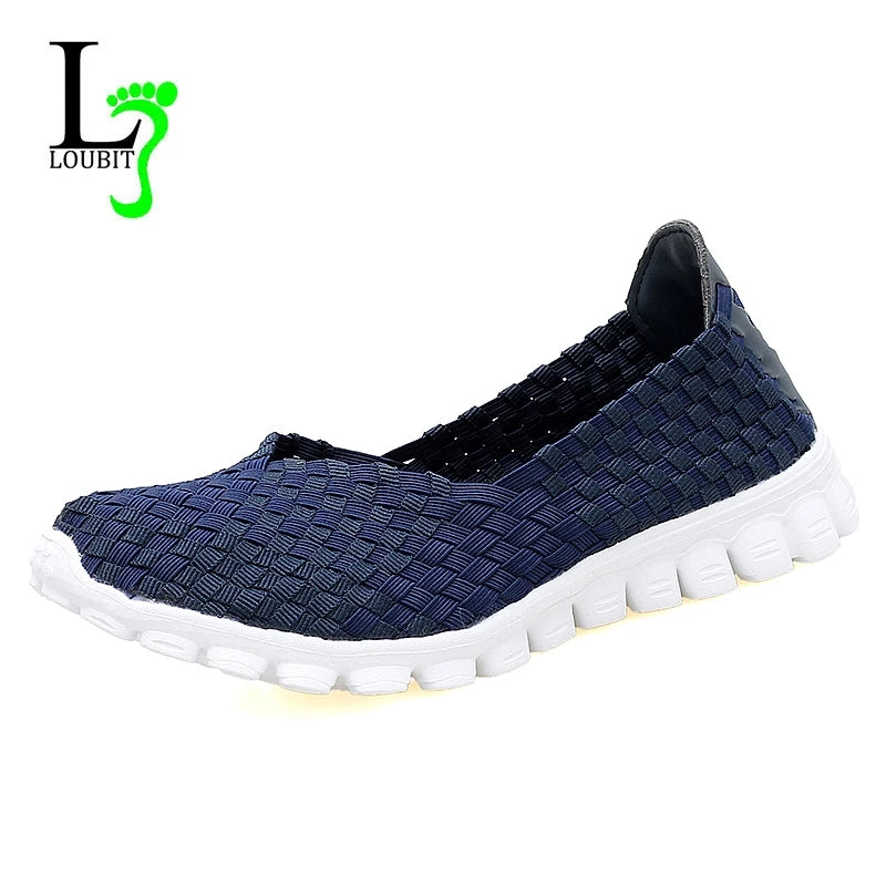 Women Shoes Summer Casual Flats Breathable Female Sneakers