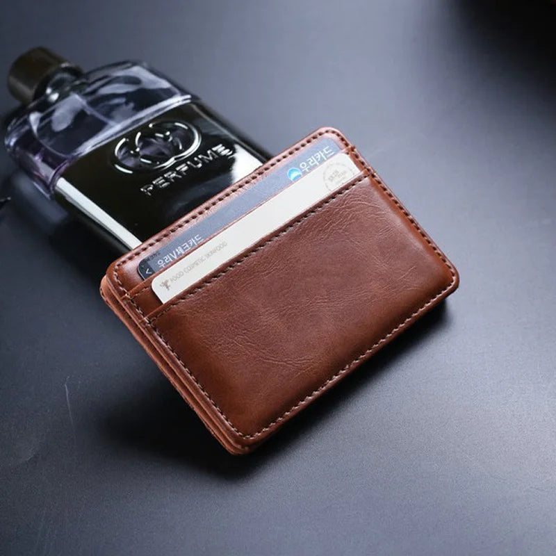 Wallets Fashion Small Men Money Clips Card Purse Thin Cash Holder