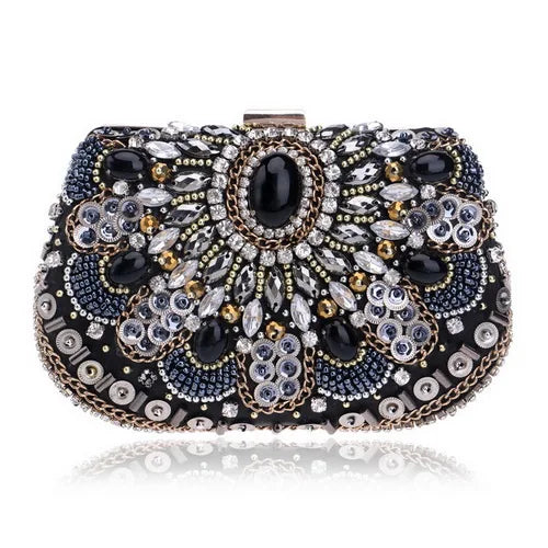 Women Evening Bags Beaded Wedding Handbags Clutch Purse