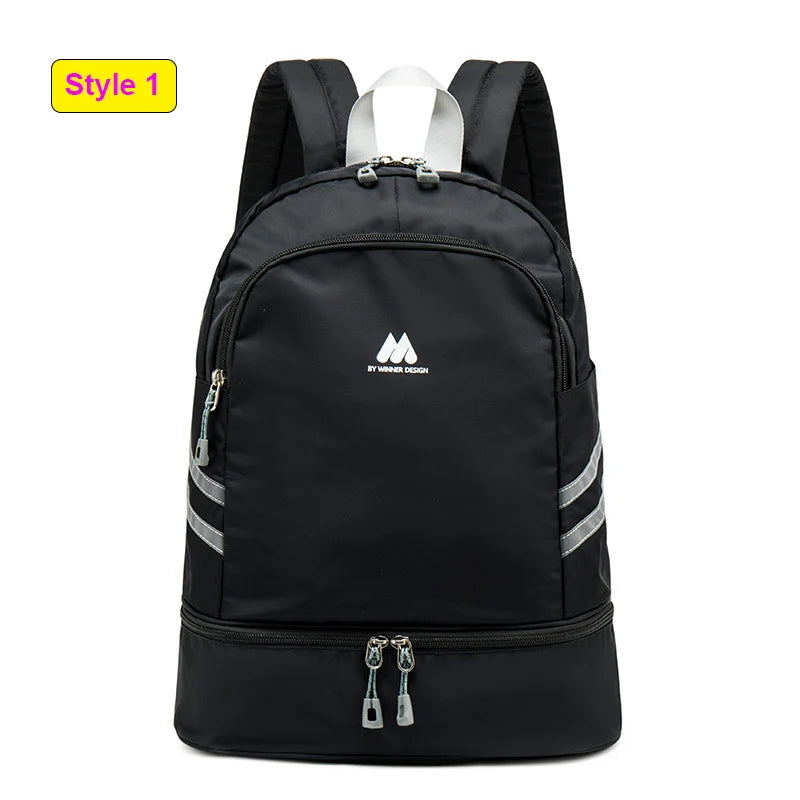 Women Gym Backpack Traveling Bag Fitness Bags for Shoes