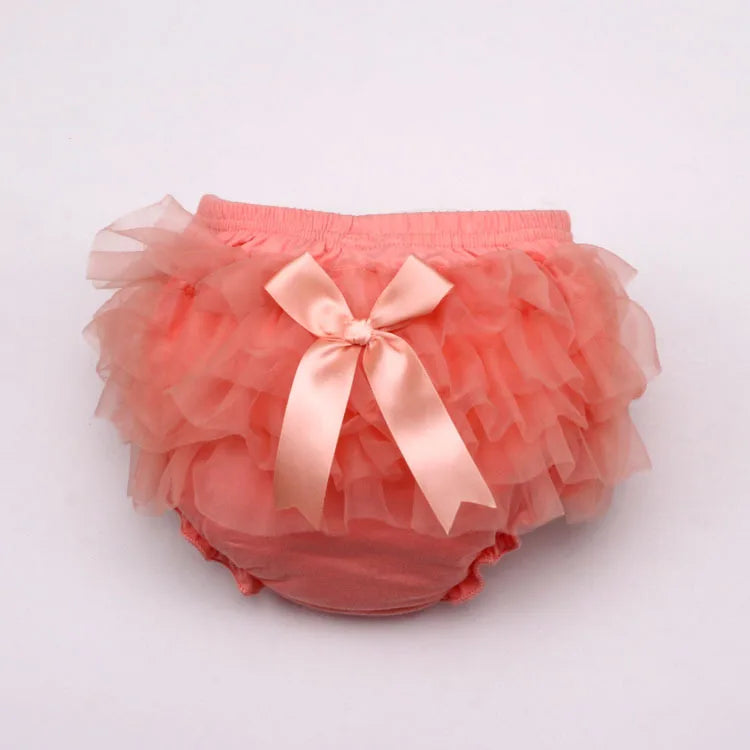 Summer Baby Bloomers Princess Bow Girls Short Pants