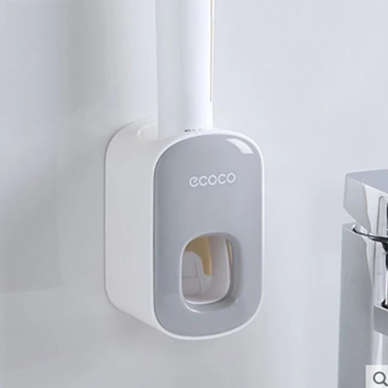 Wall Mount Automatic Toothpaste Dispense Toothpaste Squeezer Dispenser