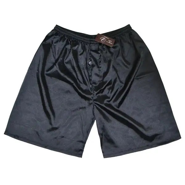 Tony&Candice Men Satin Silk Boxers 1 PCS Silk Underwear Shorts