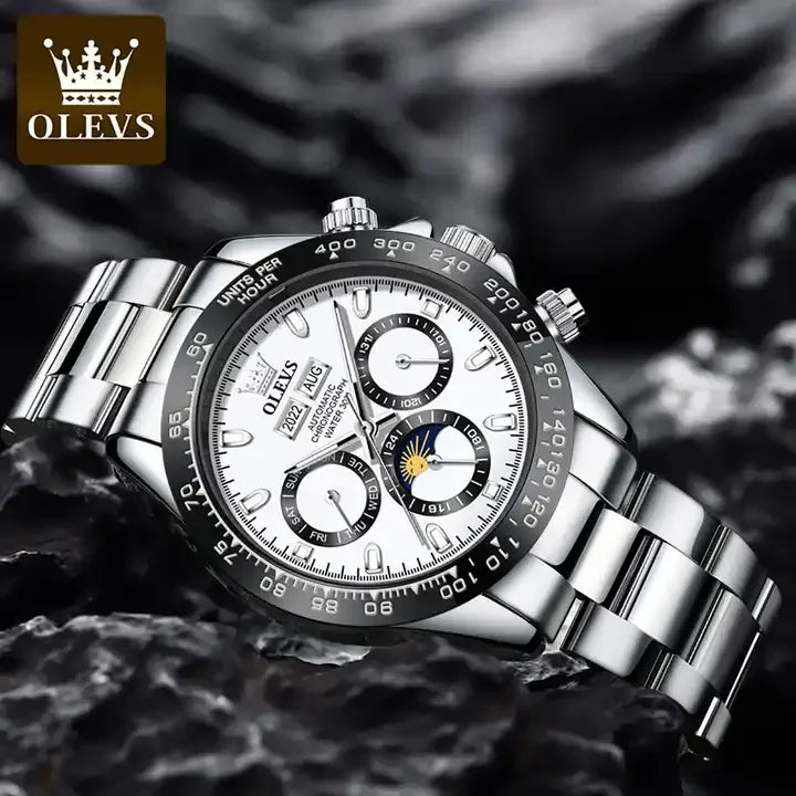 Waterproof Stainless Steel Watches Automatic Mechanical Watch