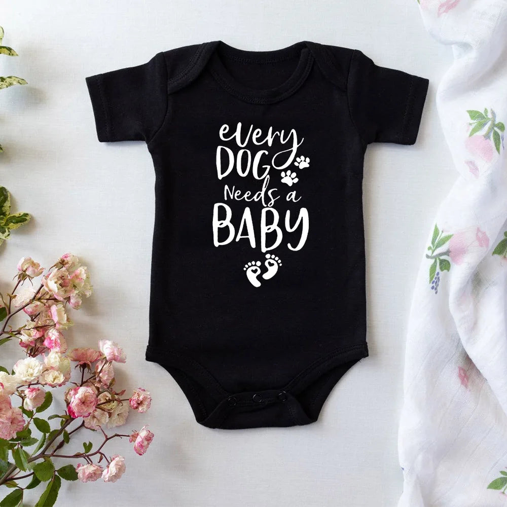 0-24m Infant Newborn Baby Girls Boys Short Sleeve Print Romper Jumpsuit