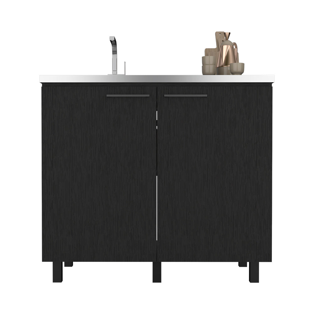 sink cabinet Utility, Burwood, Black