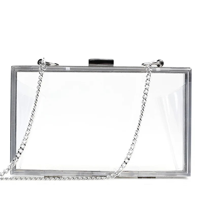 Transparent Acrylic Bags Clear Clutches Evening Bags