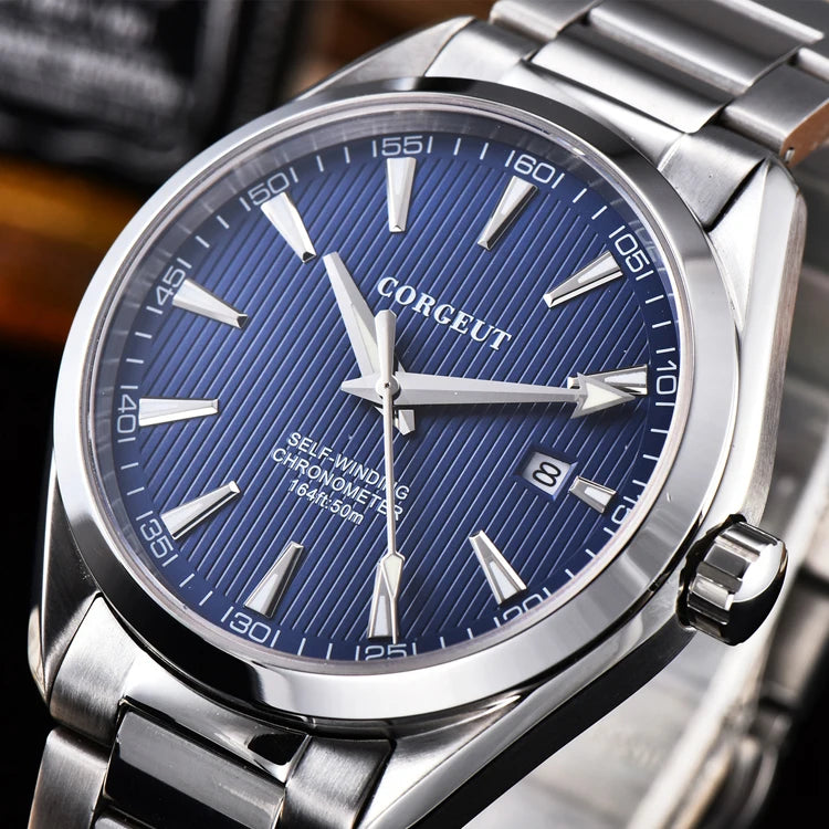 Sapphire Luminous 50M Waterproof Dive Automatic Men Luxury Mechanical Watch