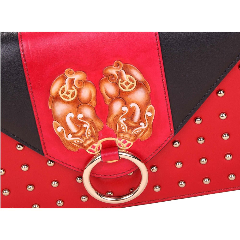 PX (PiXiu) Red Crossbody Clutch