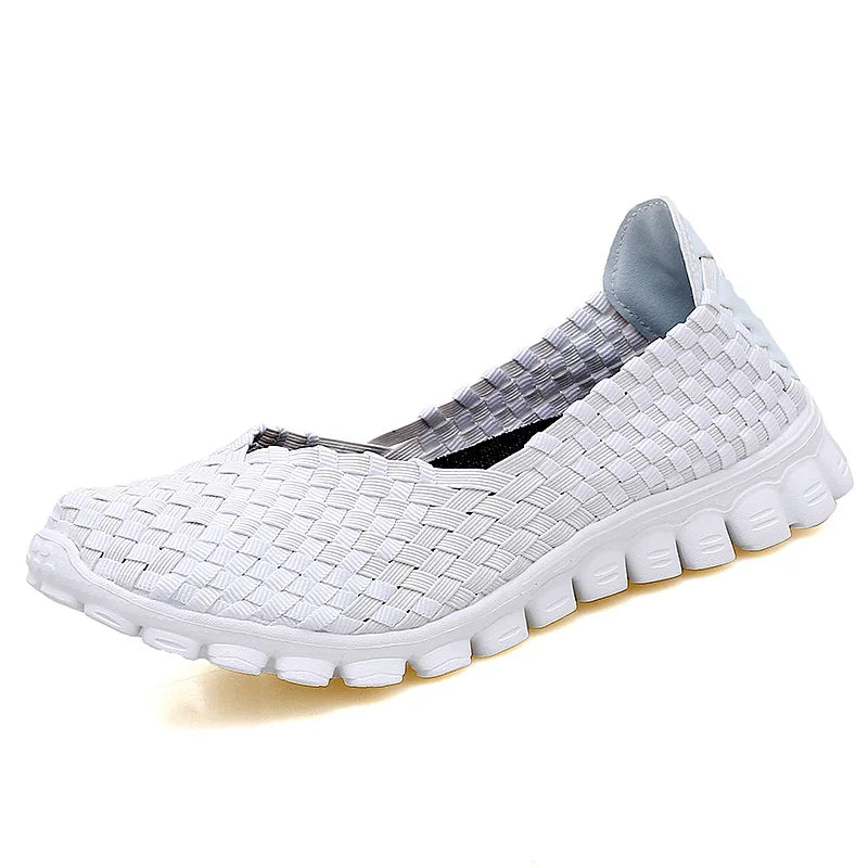 Women Shoes Summer Casual Flats Breathable Female Sneakers