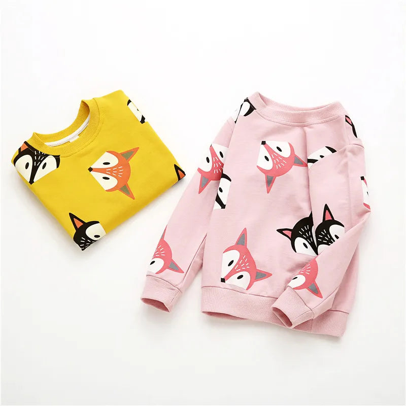 V-Tree Boys Shirts Color Cartoon T-Shirt for Girl Cotton Girls Tops