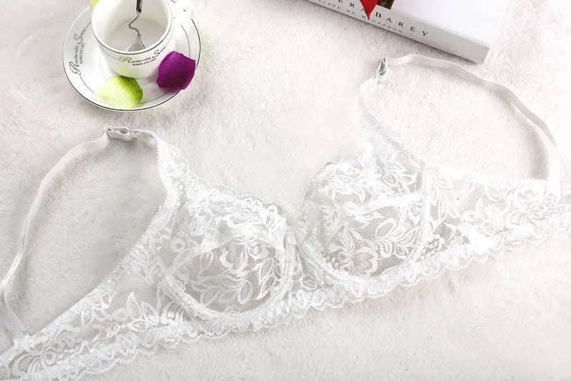 Women Sexy Push Up Bra Underwire Full Lace Brassiere Underwear Bras