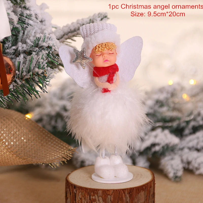 Santa Claus Gift Xmas Snowman Christmas Decorations for Home