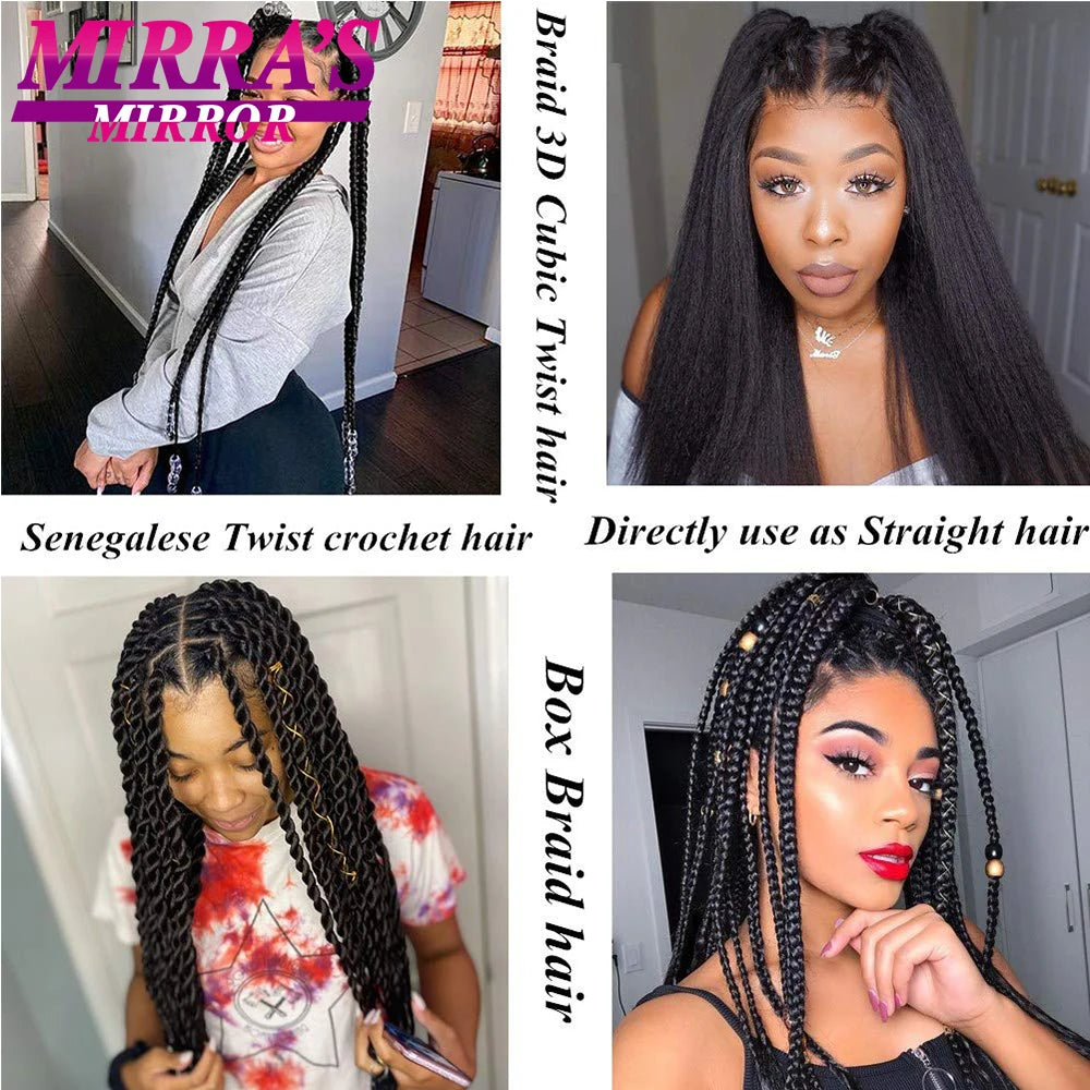 Mirra's Mirror Braiding Hair Synthetic Hair for Braid