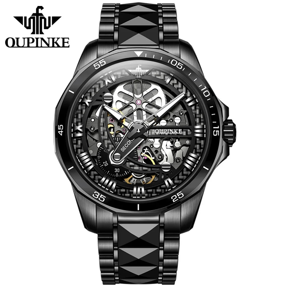 Stainless Steel Strap Men Automatic Men's Oem  Mechanical Watch Man Wrist