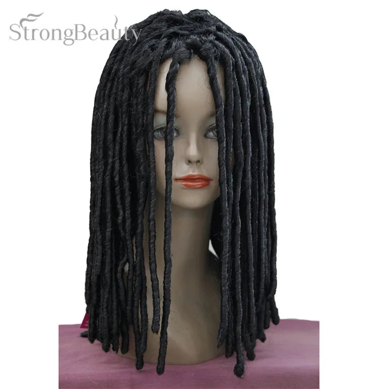 Synthetic Wigs Long Black Brown Gold Curly Rolls Hair Cosplay Costume Party Wig