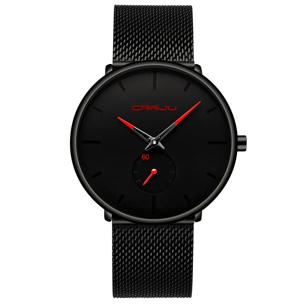 Unisex Ultra Thin Wristwatch Relojes Para Hombre