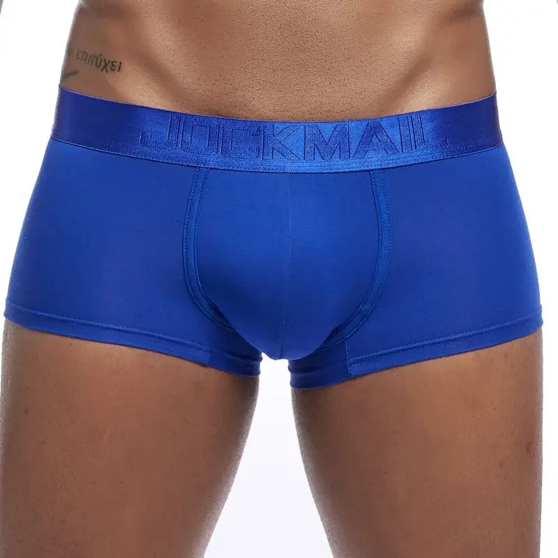 Mens Underwear Boxers Boxershorts Men Elastic Waist Male Panties