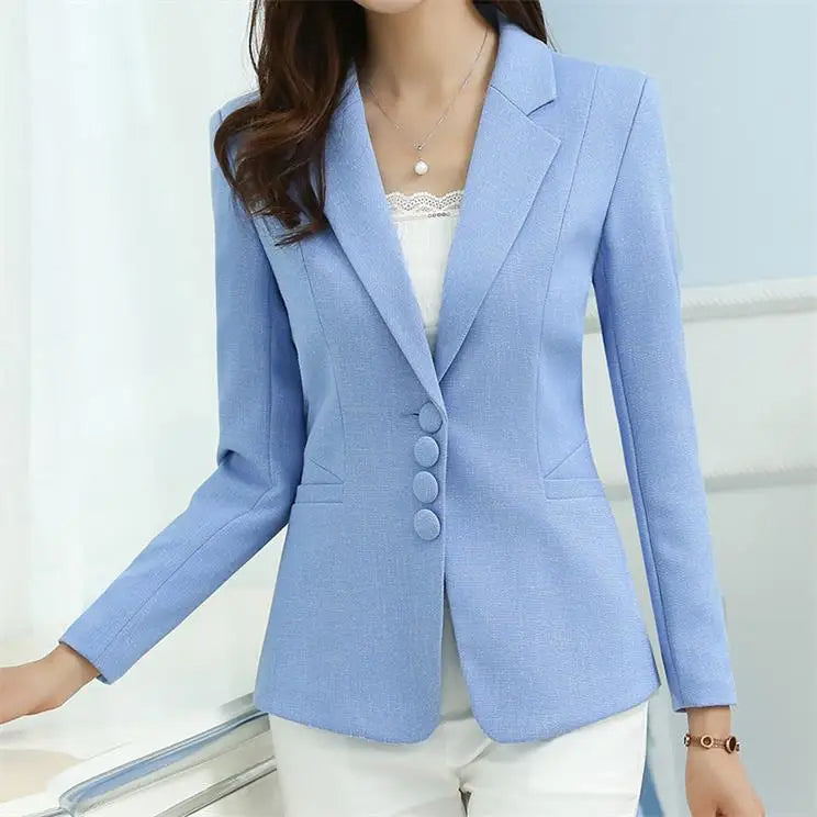 Women's Blazer Blazers Coat Suits Female Big S-5xl Code Jacket Suit T956