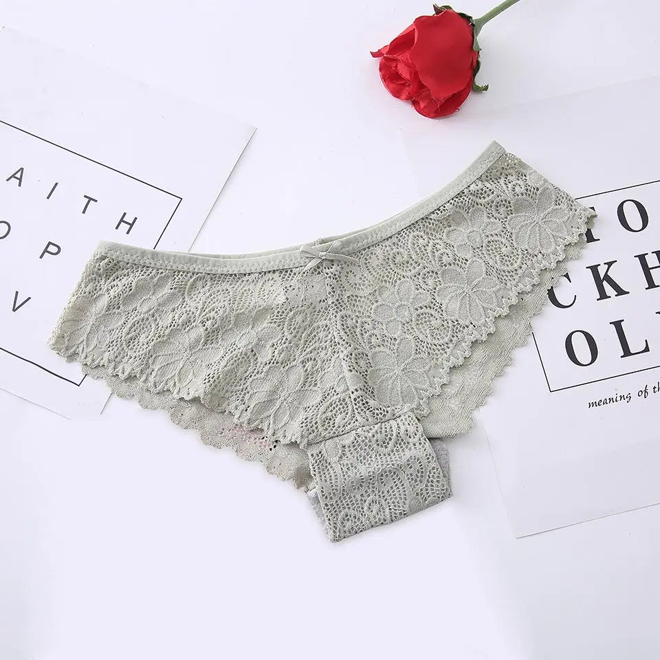 Sexy Lace Panties for Women Underwear Briefs Cotton Underwear