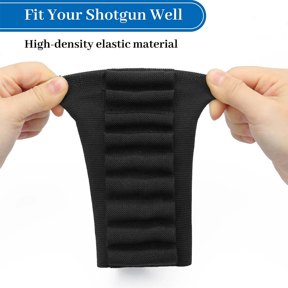 Tactical Ammo Pouch Cartridge Holder Rifle Bullet Holster Butt Stock Shell Pouch