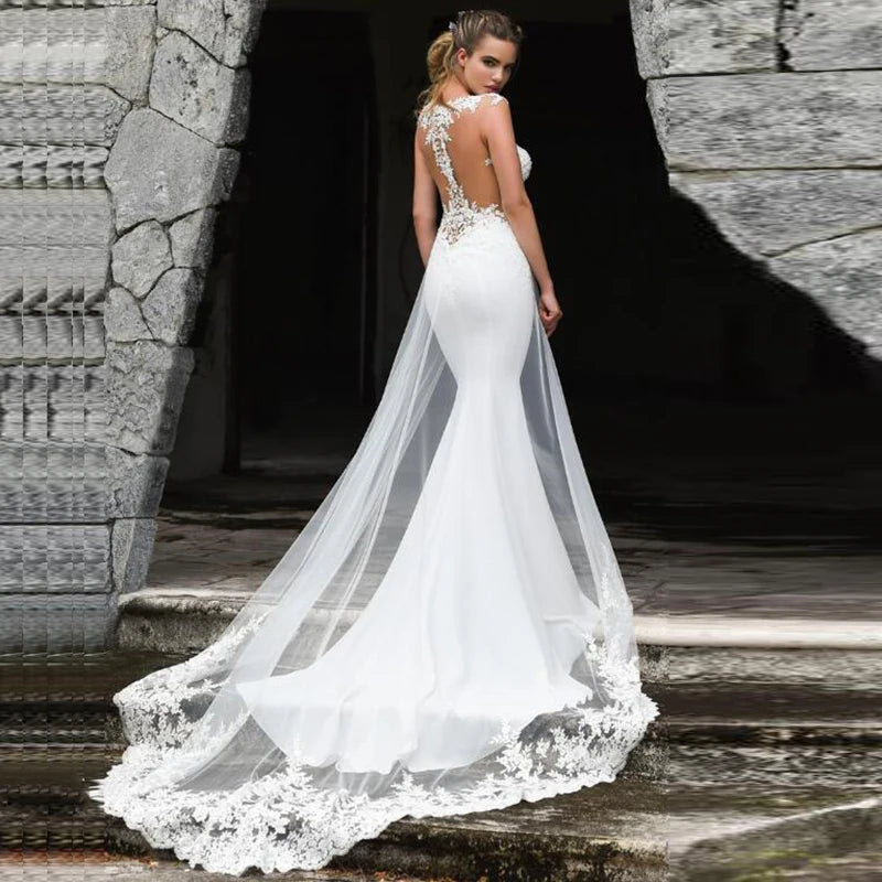 Mermaid Wedding Dresses Gown Vestidos De Noiva