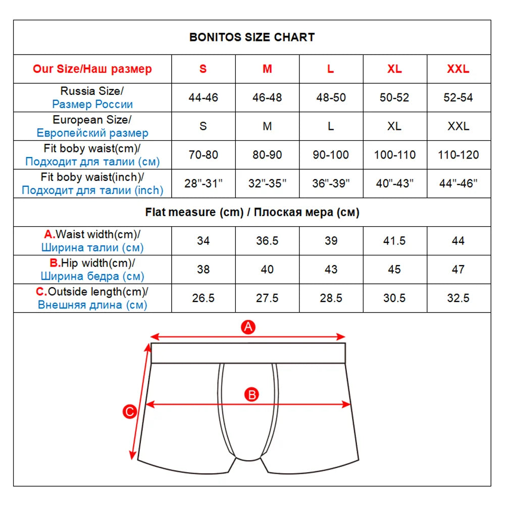 Mens Boxer Shorts Men's Boxers Panties Man Underwear cotton Boxers