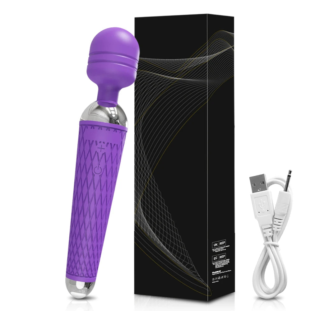 Wireless Dildos AV Vibrator Magic Wand for Women Clitoris Stimulator