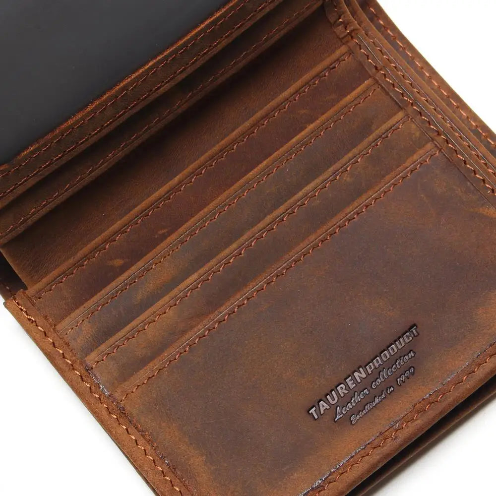 Vintage Leather Men Wallets