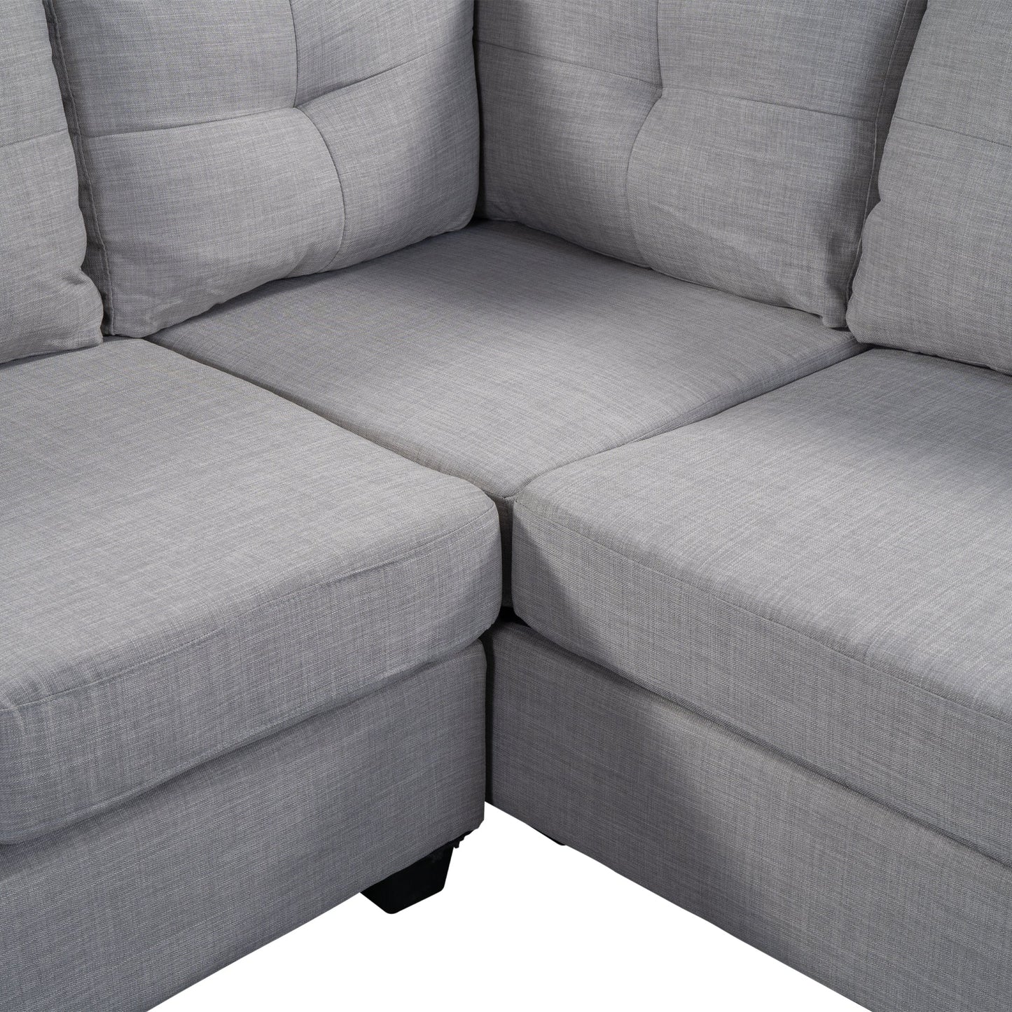 Reversible Sectional Sofa Space L Shaped