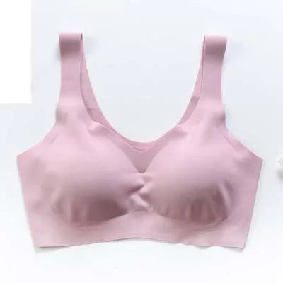 Sexy Women Bras Push Up Gather Bralette Seamless Bra Wire Free Vest Brassiere