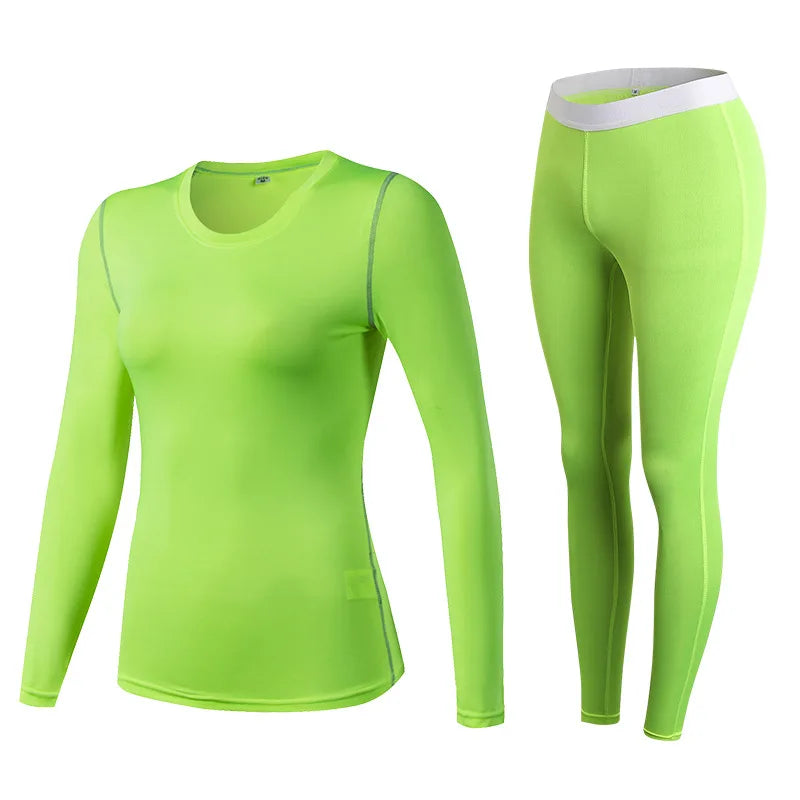 Thermal Underwear Long Johns Second Skin Winter Female Thermo Underwear Sets