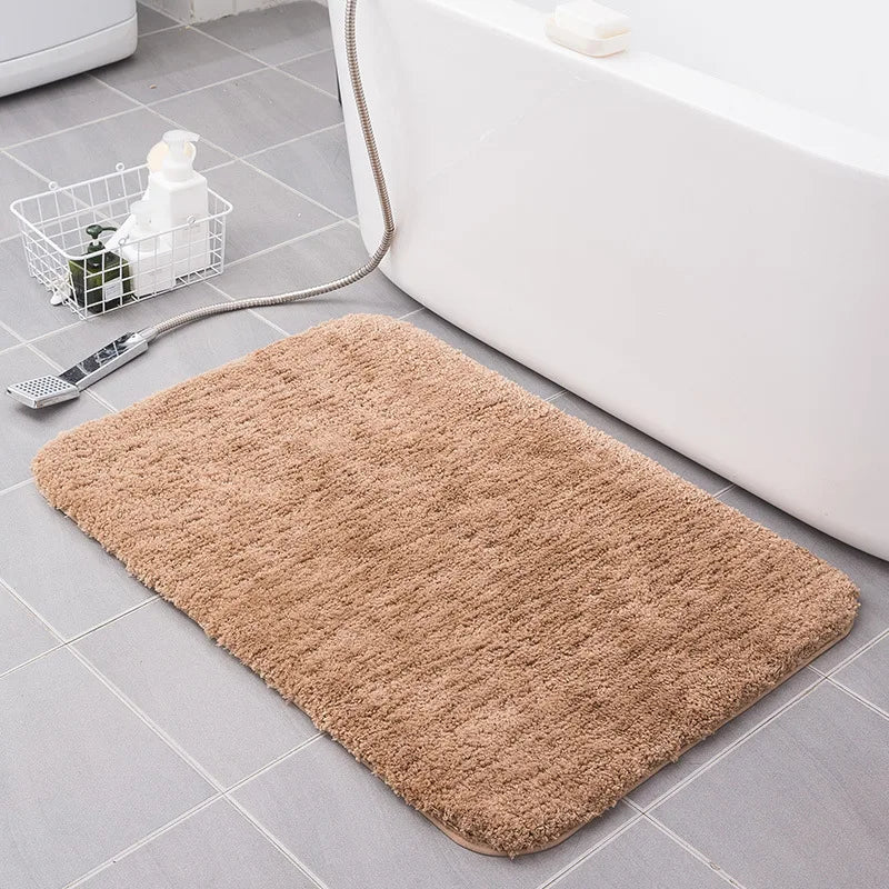 Mircrofiber Bath Mat Super Absorbent Bathroom Carpets Rugs