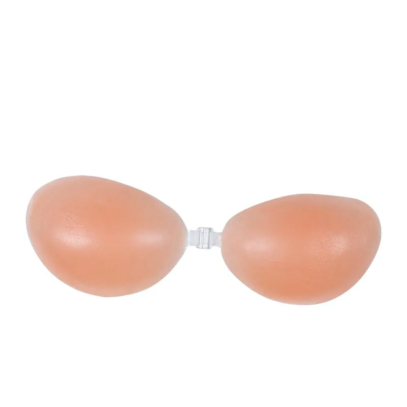 Silicone Bra Invisible Push Up Sexy Strapless Bra Stealth Adhesive Backless