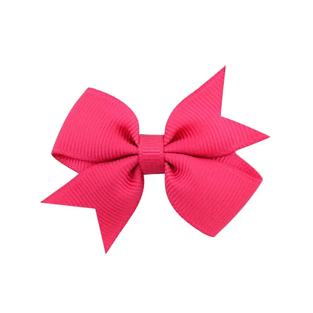 1 Pcs Tiny 2" Pinwheel Hair Bows Alligator Clips Hair Pin