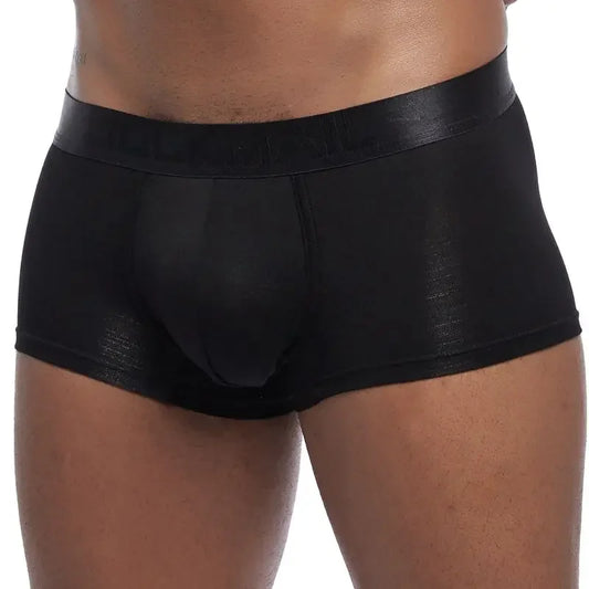 Mens Underwear Boxers Boxershorts Men Elastic Waist Male Panties