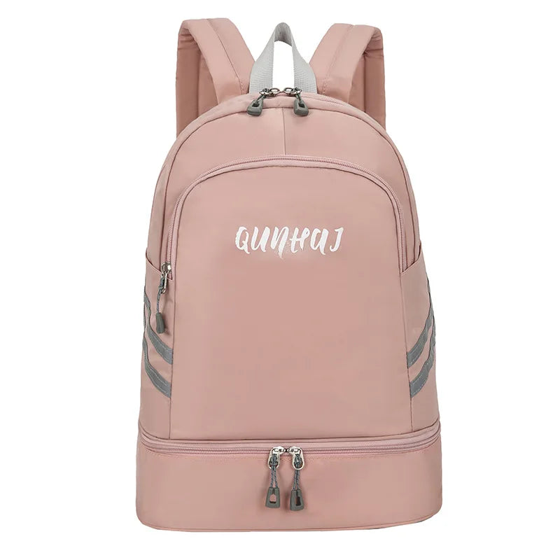 Women Gym Backpack Traveling Bag Fitness Bags for Shoes