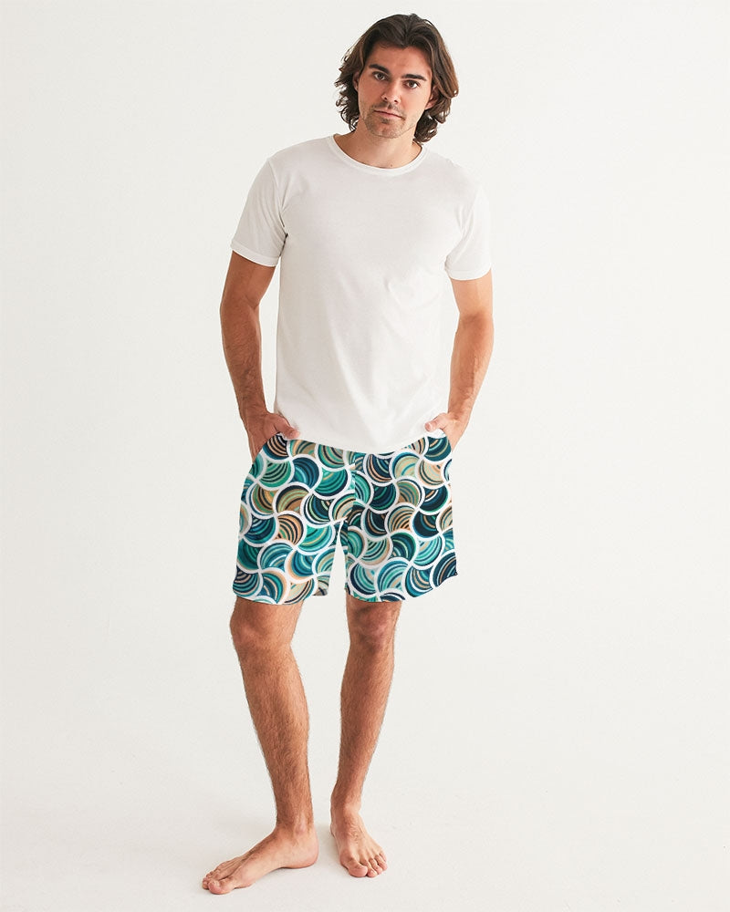 Mosaic 7" Classic Men Swim Trunk