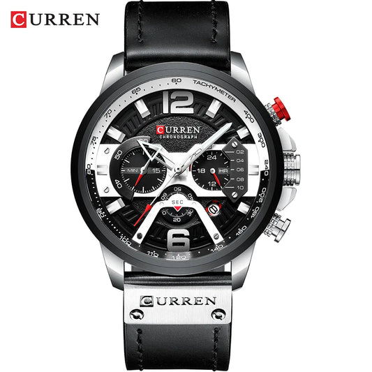 Sport Waterproof Man Watches Military Fashion Stainless Steel Wristwatch Clock