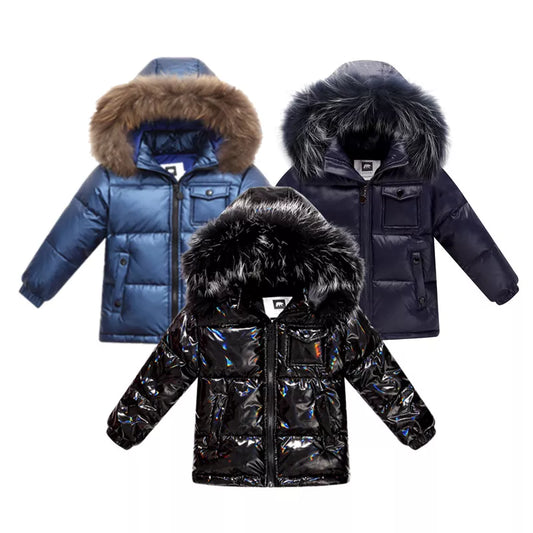 Unisex Winter Coat Down Jacket for Boys Clothes