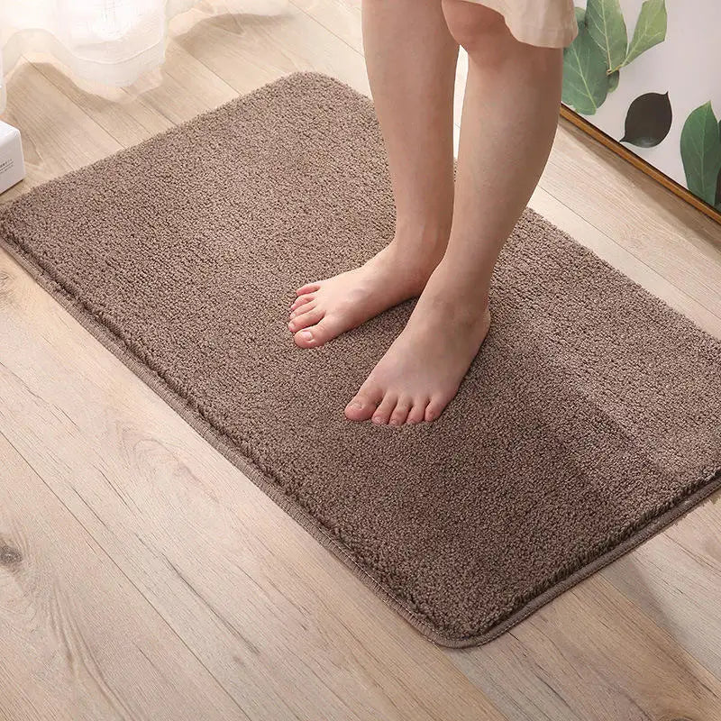 Mircrofiber Bath Mat Super Absorbent Bathroom Carpets Rugs