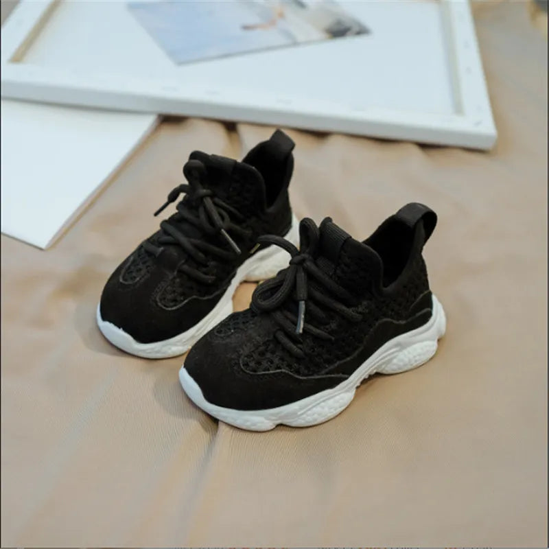 Unisex Toddler Boys Girls Sneaker Mesh Breathable Fashion Casual Kids Shoes