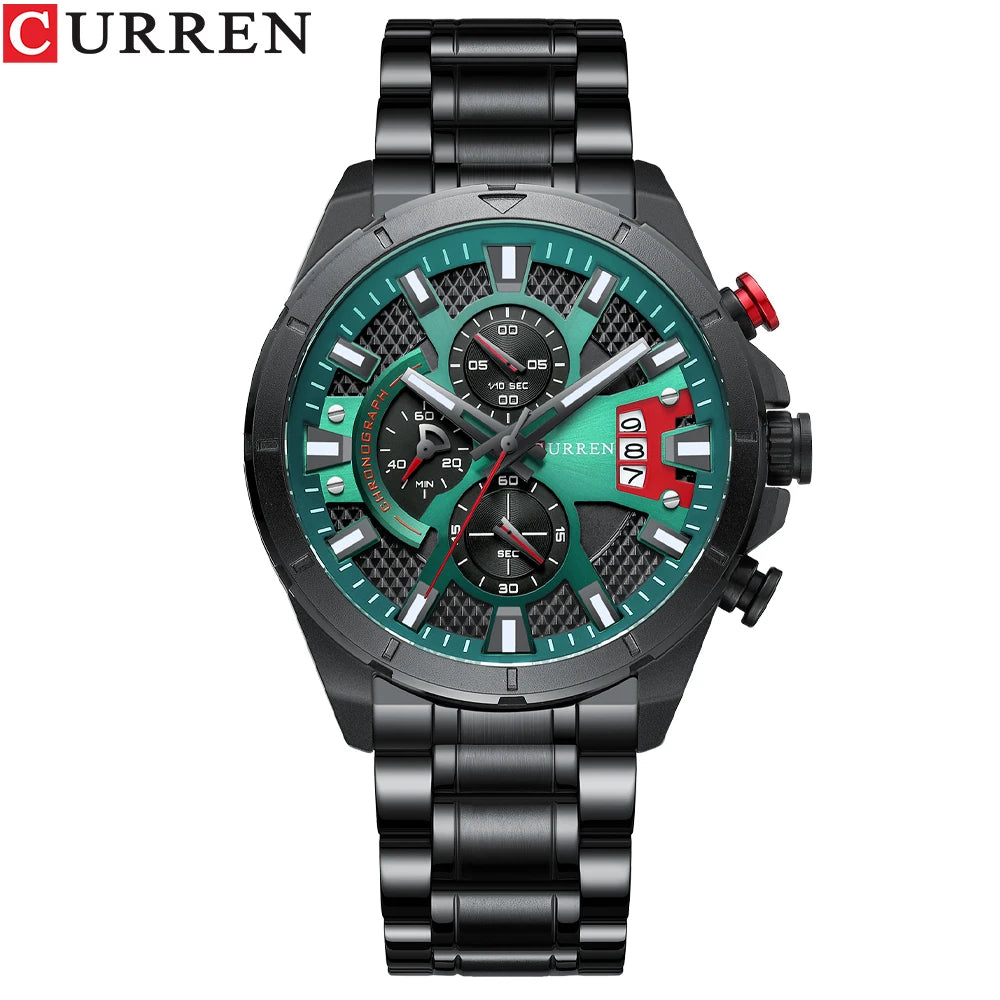 Stainless Steel Watches Sport Men's Wristwatches Relogio Masculinoa