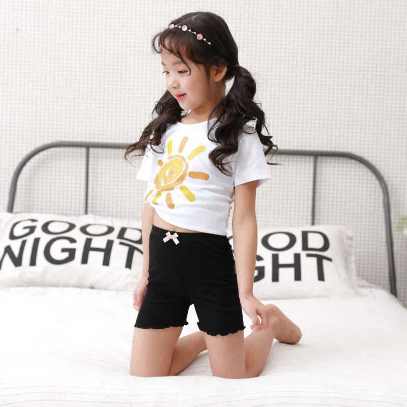 Summer Girls Safety Pants Top Quality Toddler Kids Baby Girls Short Pants