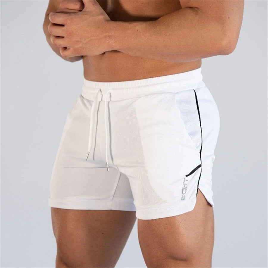 Workout Male Breathable Mesh Quick Dry Beach Short Pants Jogger Sportswear