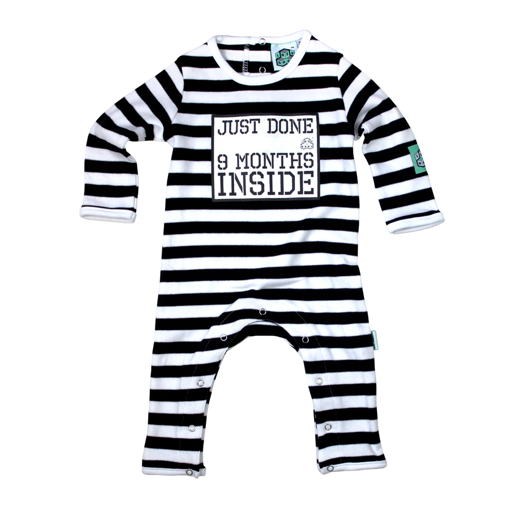 New Born Baby Grow- Baby Shower Gift - Coming Home Outfit  by Lazy Baby®