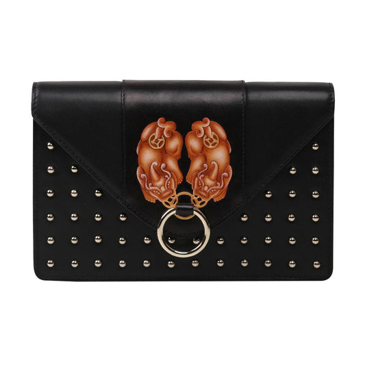 PX (PiXiu) Black Crossbody Clutch