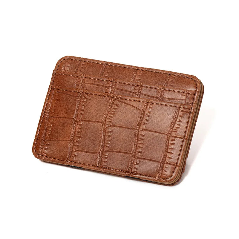 Wallets Fashion Small Men Money Clips Card Purse Thin Cash Holder