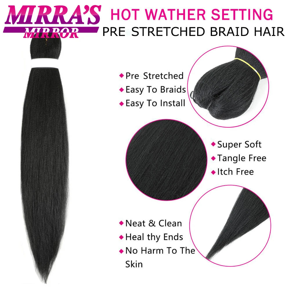 Mirra's Mirror Braiding Hair Synthetic Hair for Braid